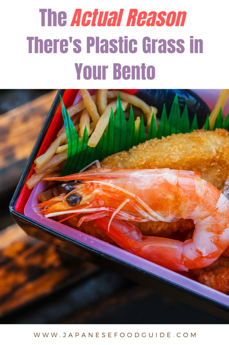 Pin for this post - The Actual Reason There's Grass in Your Bento (Sushi Grass)