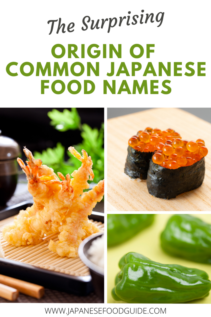 Pin for this post - The Surprising Origin of Common Japanese Food Names