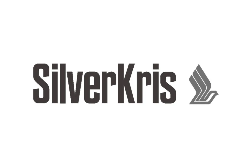 SilverKris (Singapore Airlines' in-flight magazine) logo in gray