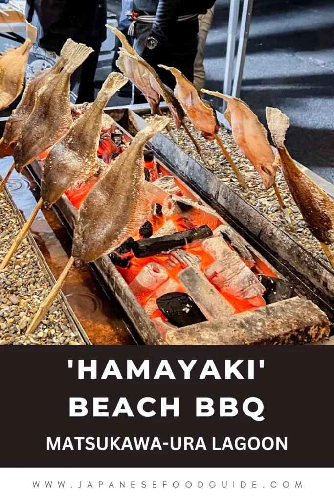 Pin for this post - 'Hamayaki' Beach BBQ in Matsukawa-ura, Soma City